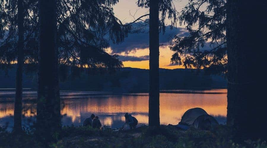 Camping by the River