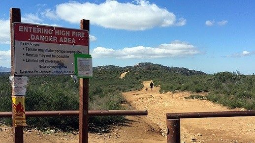 Three Sisters Falls Warning Sign 1