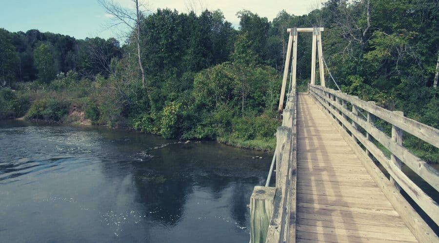 Bridge over Manistee