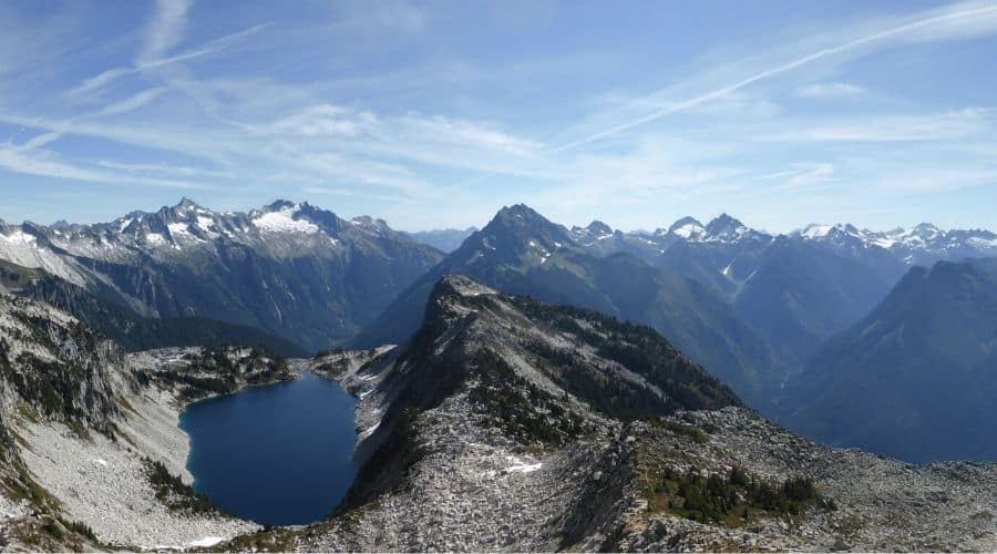 Hidden Lake Lookout Panorama