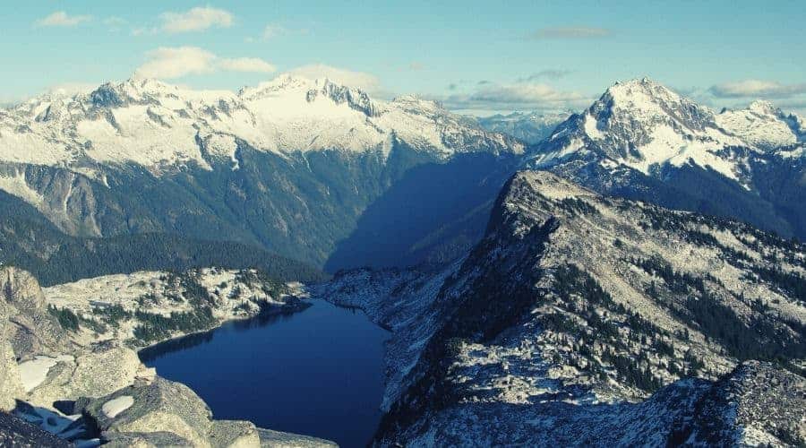 Hidden Lake Lookout View Lake 1