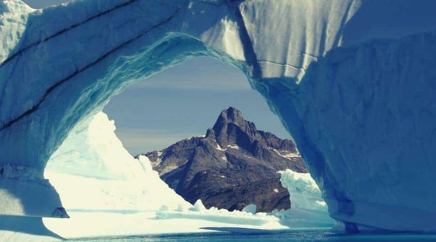 The icefjord in Ilulissat
