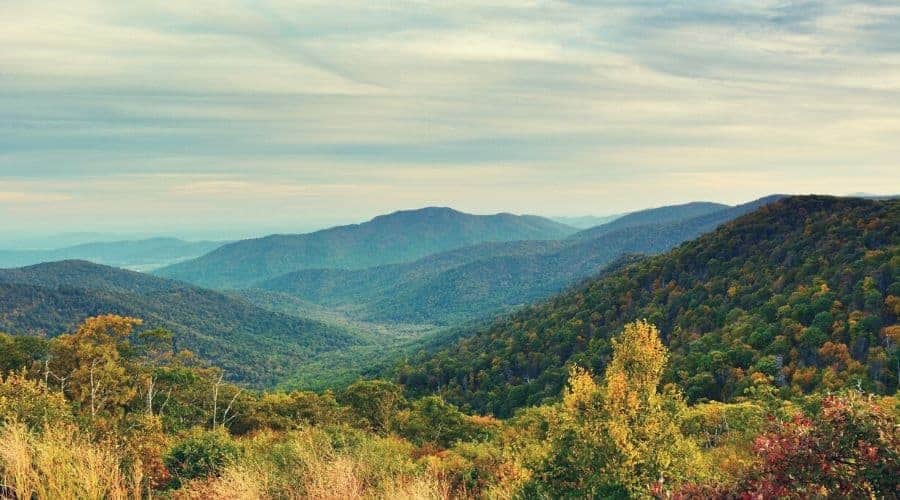 Pinnacles Overlook Shenandoah National Park