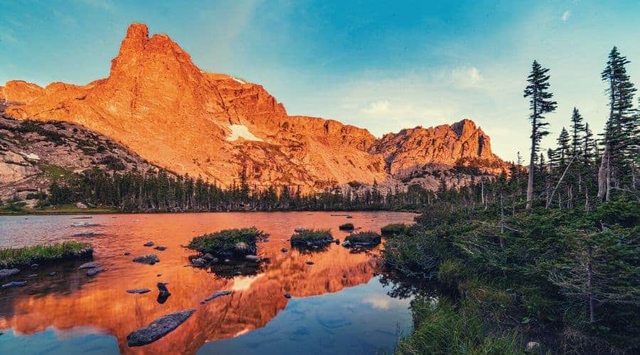 Lake Helene Rocky Mountain NP intext