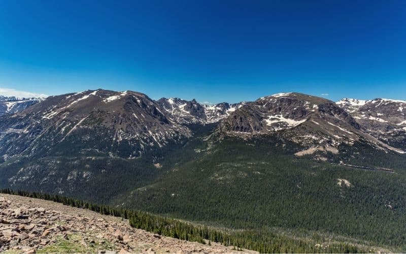 View from Trail Ridge Road, Rocky Mountain national Park