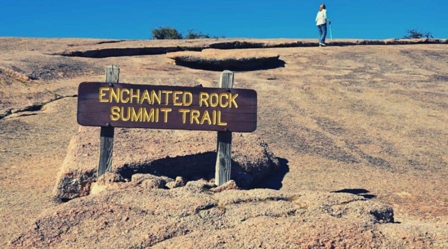 Enchanted Rock State Park Texas