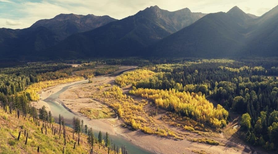 Flathead National Forest, montana