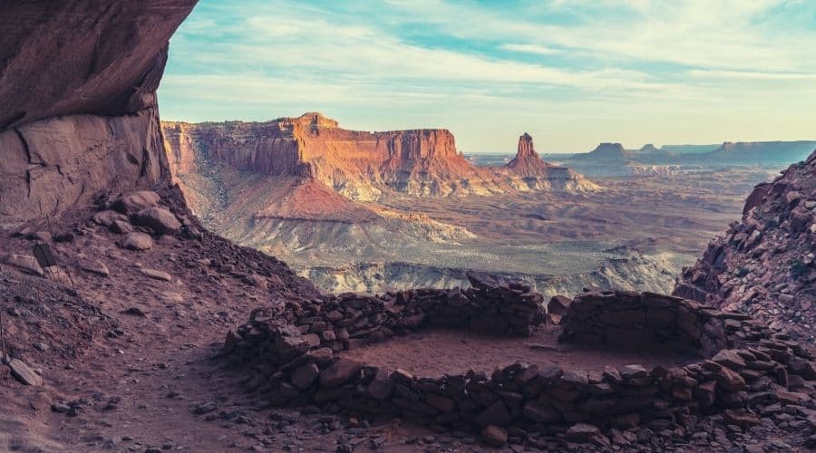 Ruins in Canyonlands National Park Utah