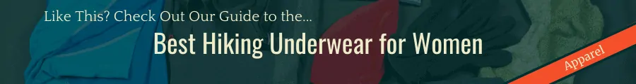 Best Hiking Underwear for Women Banner