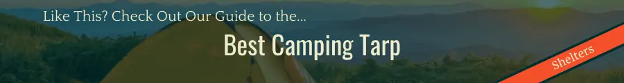 Best Camping Tarp Banner
