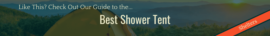 Best Shower Tent Banner