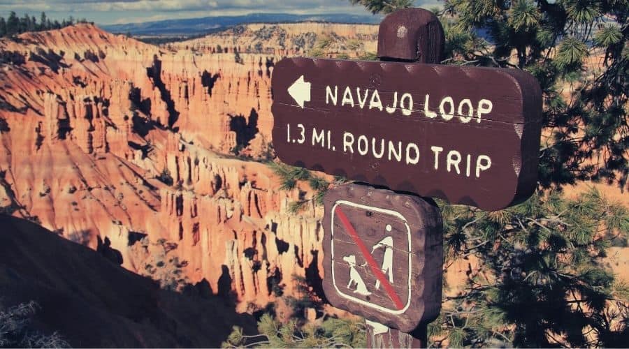 navajo loop trail bryce canyon national park