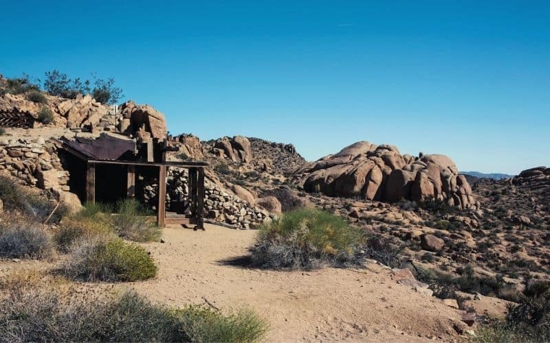 Mastodon Mine on Mastodon Peak, Joshua