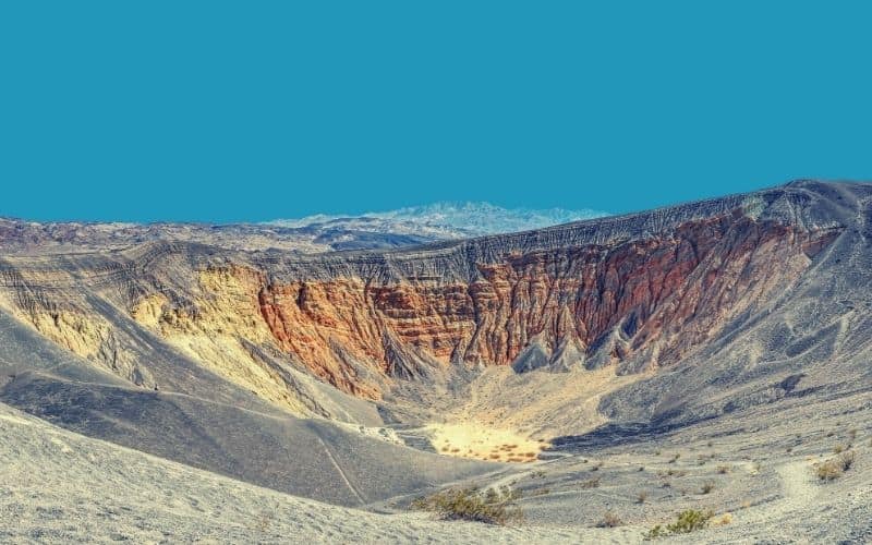 Ubehebe And Little Hebe Crater Trail
