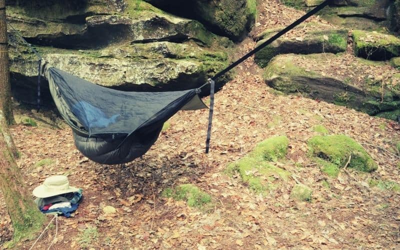 hammock with bug net and underquilt