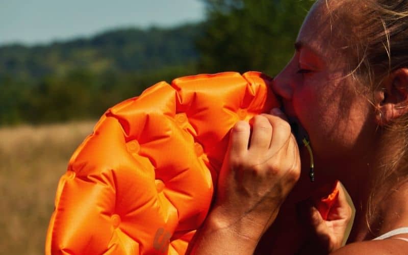 Inflating the Sea to Summit Sleeping Pad