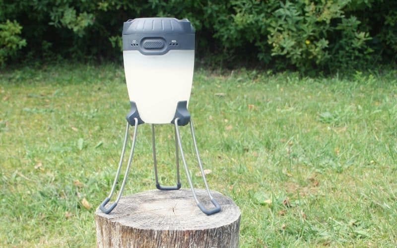 Black Diamond Apollo lantern with its tripod legs