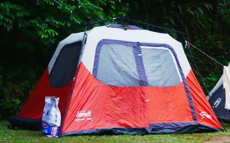 Coleman cabin tent