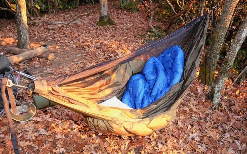 Night Cat Hammock geologist Underquilts Sleeping