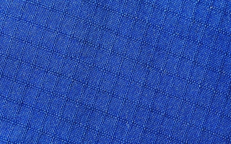 Square pattern on ripstop nylon