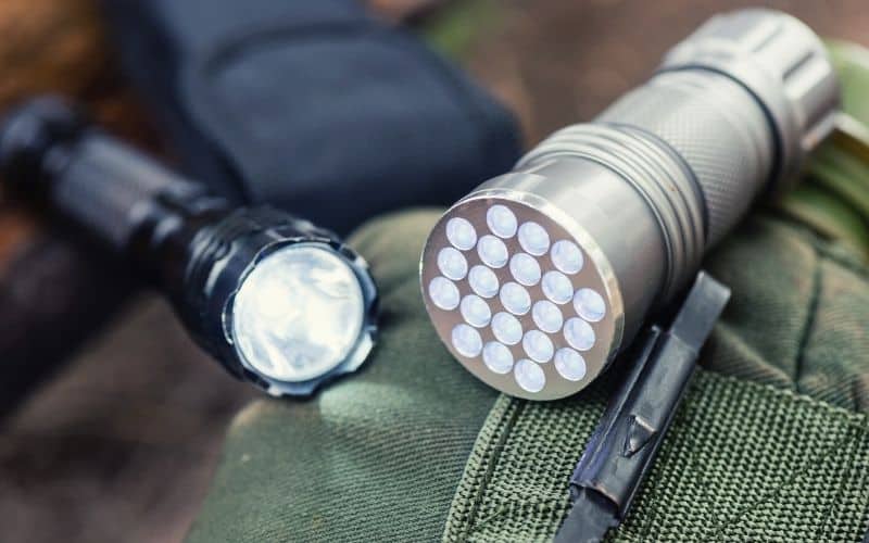 Various flashlights