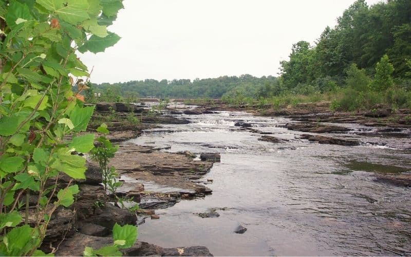 Kinkaid Lake Spillway, Illinois