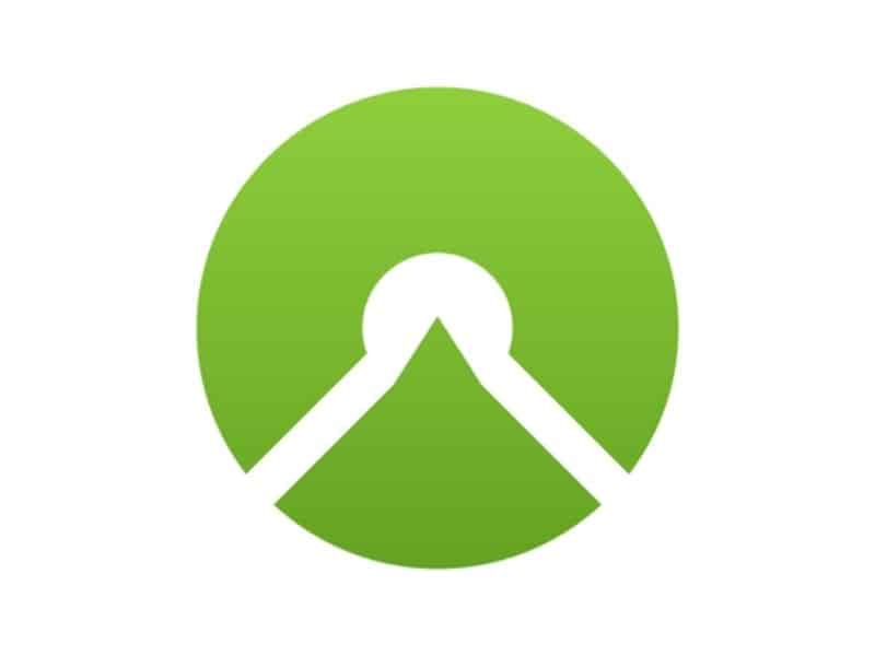 Komoot hiking app logo