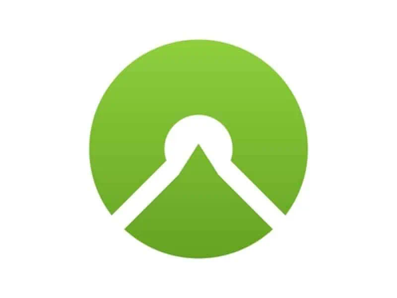 Komoot hiking app logo