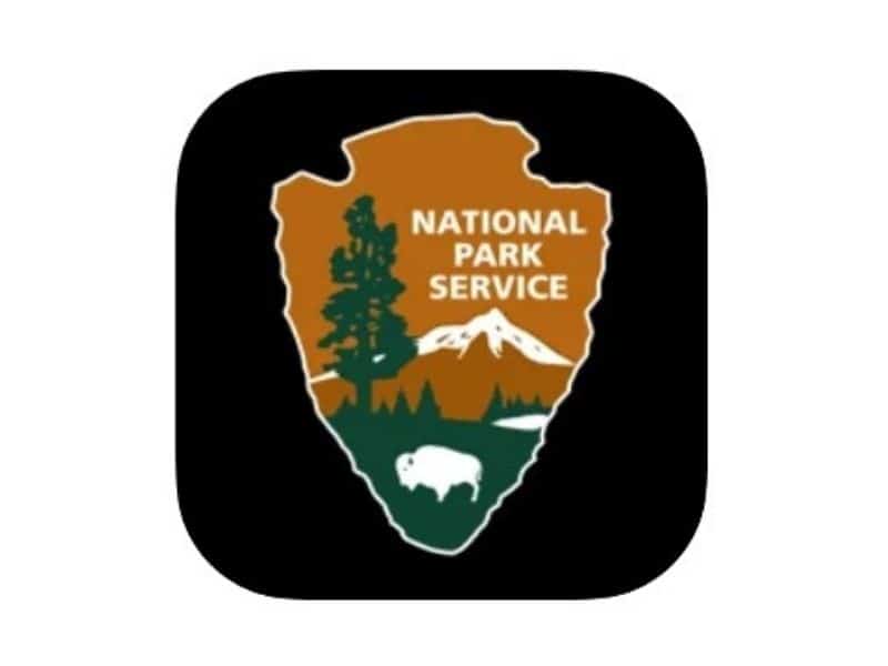 National Park Service hiking app logo