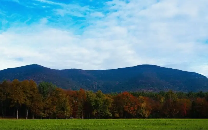 View of Overlook Mountain, Catskill