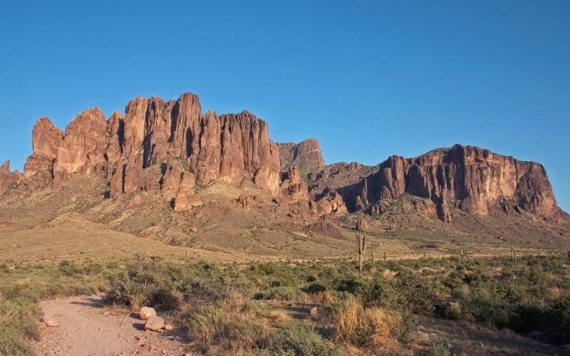 Siphon Draw Trail, Superstition Mountains, Phoenix Arizona