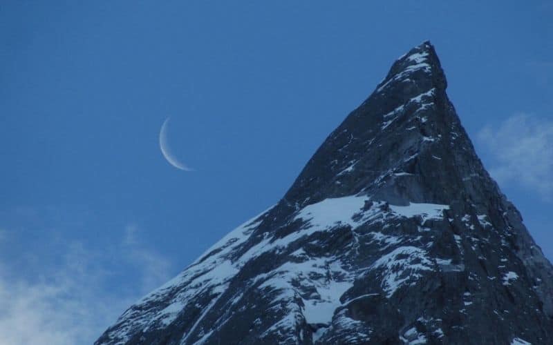 Summit of Piz Badile, Switzerland