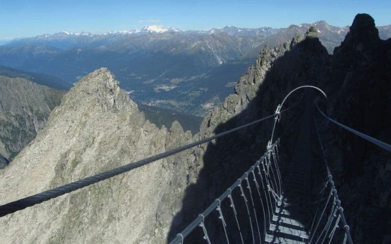 Via Ferrata in the Italian Alps