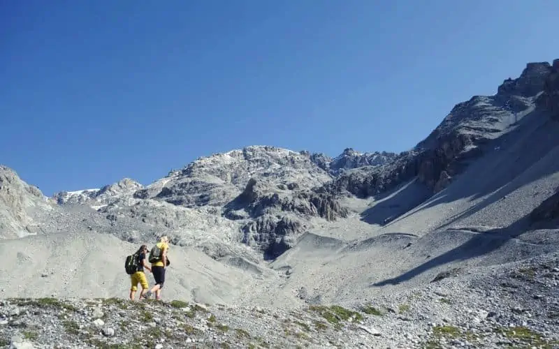 Altitude training in the Italian alps