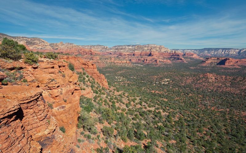 View of Fay Canyon from Doe Mountain