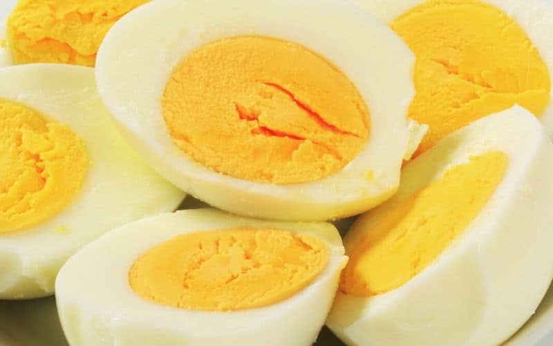 Hard boiled egg