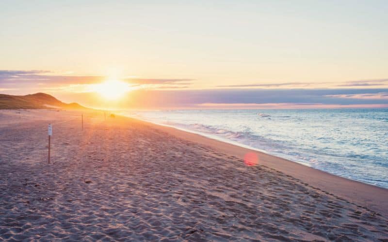 Head of the Meadow beach, Massachusetts 