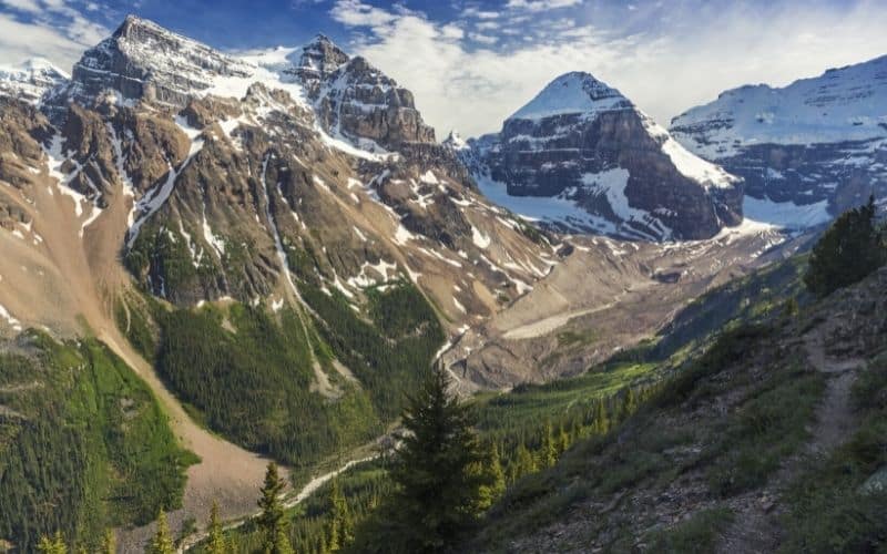 Plain of Six Glaciers