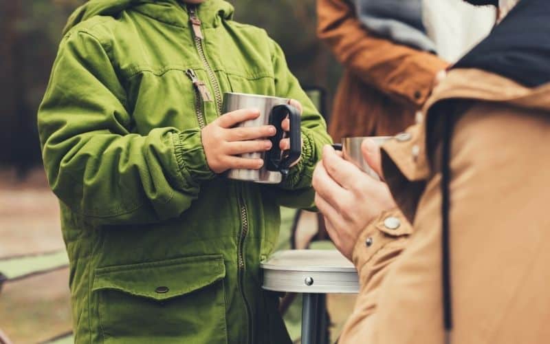 insulated coffee mug