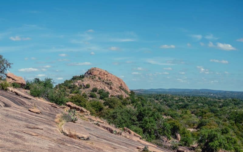 Turkey Peak at Enchanted Rock near Fredericksburg RV Park, Texas