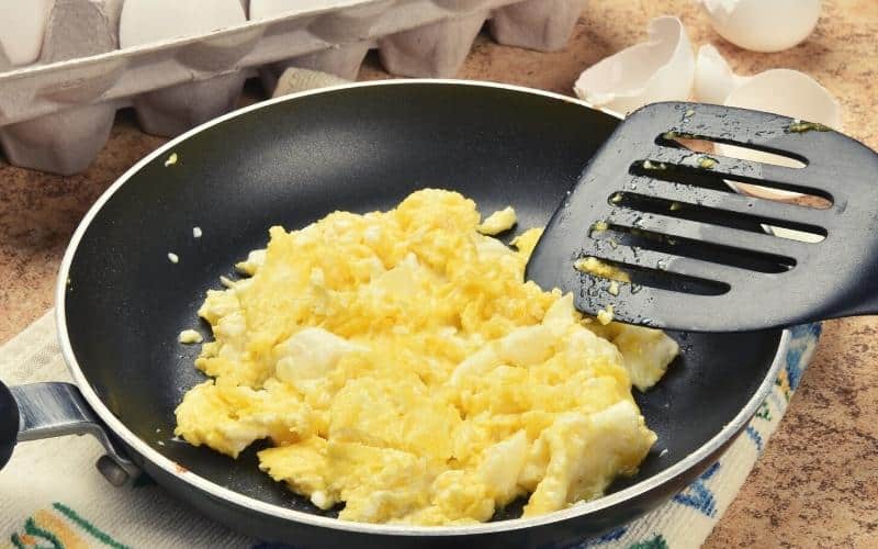 scrambled eggs