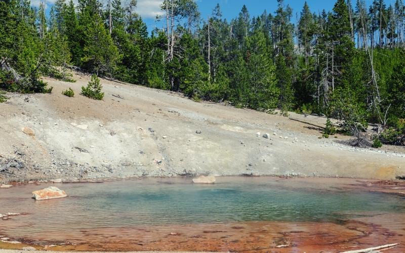 Norris Geyser Basin yellowstone wyoming