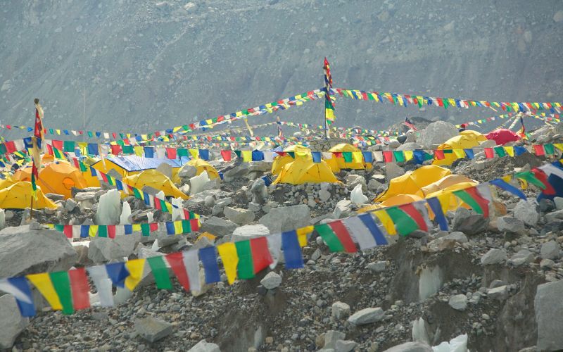 Base camp at Everest