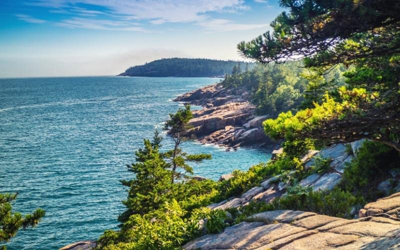 Ocean Path Trail, Acadia National Park New England