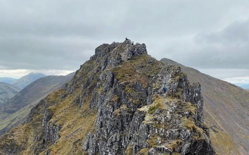 scrambling on a dry day