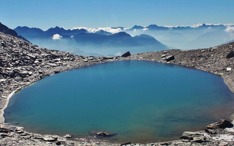 A tarn in the Italian Alps