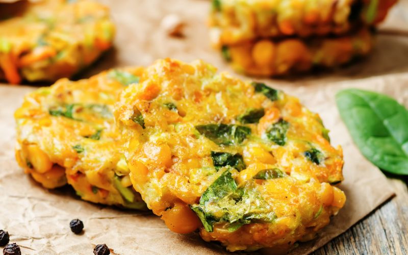 Chickpea burgers