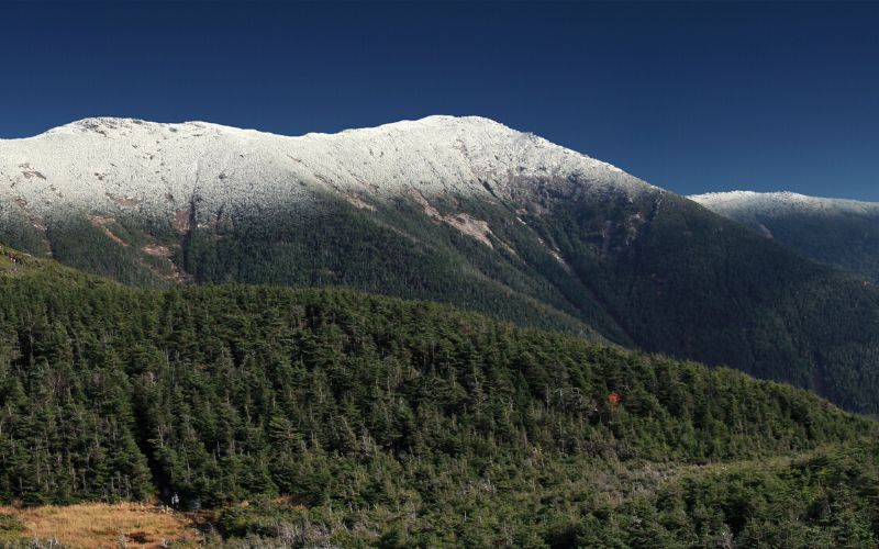 Franconia Ridge, New Hampshire in winter