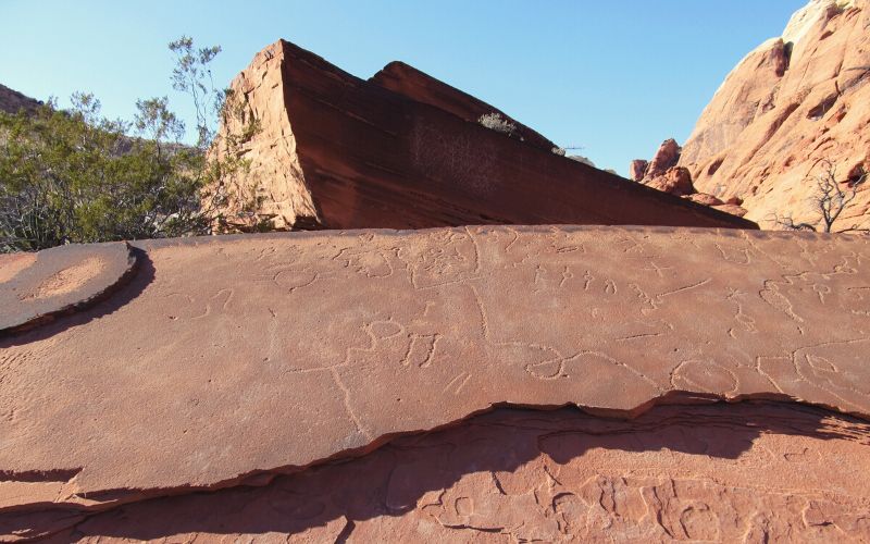 Petroglyph Wall Trail, Red Rock Canyon