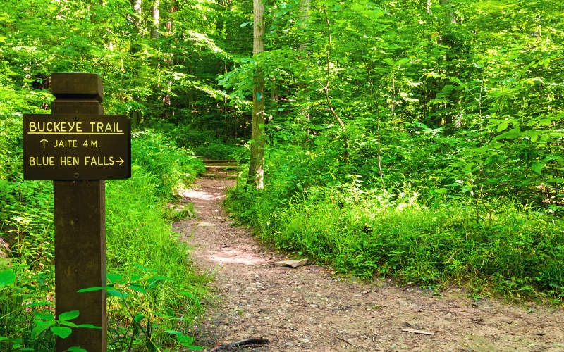 buckeye trail marker ohio